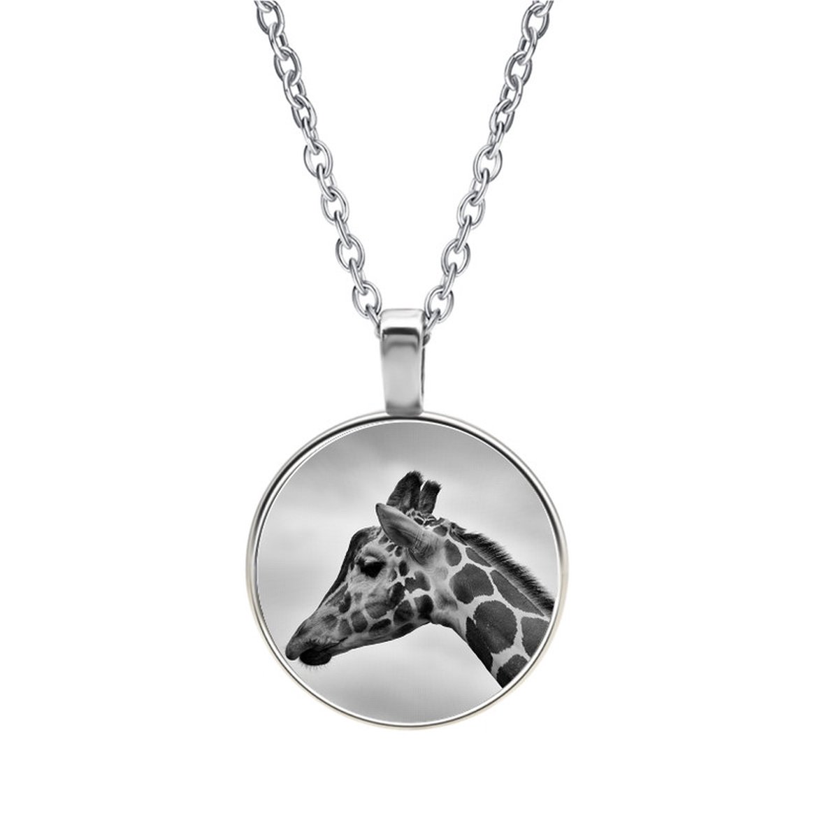 Ketting Glas - Giraffe