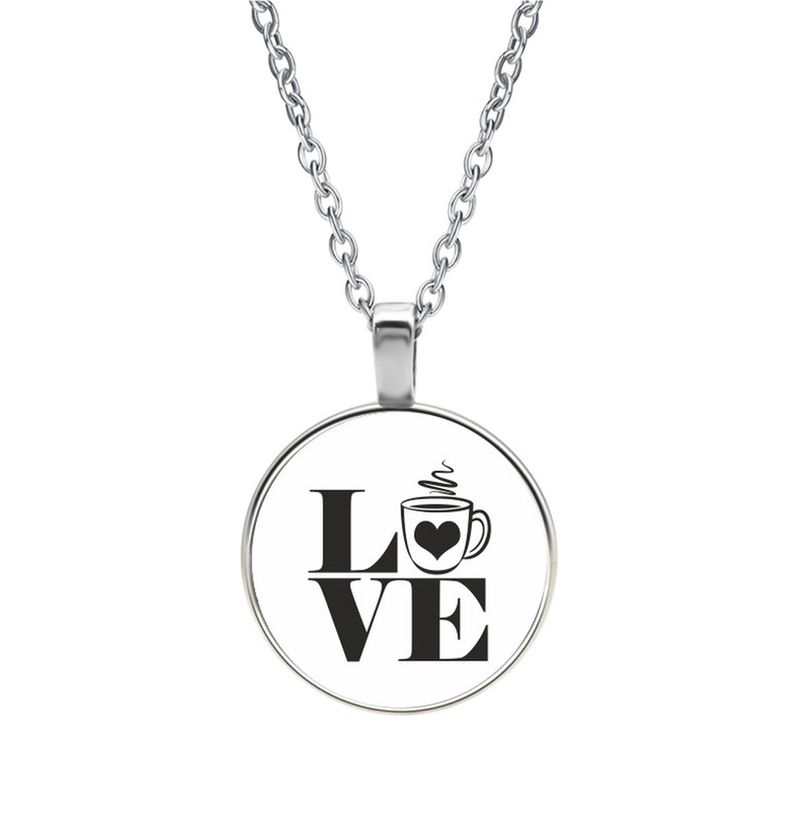 Ketting Glas - Love