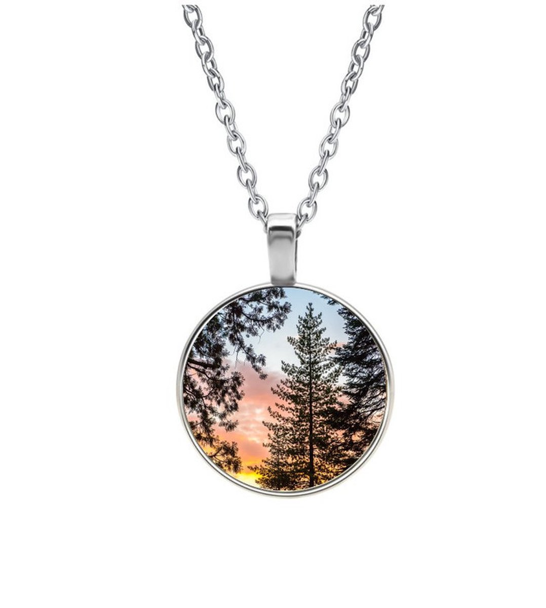 Ketting Glas - Bos