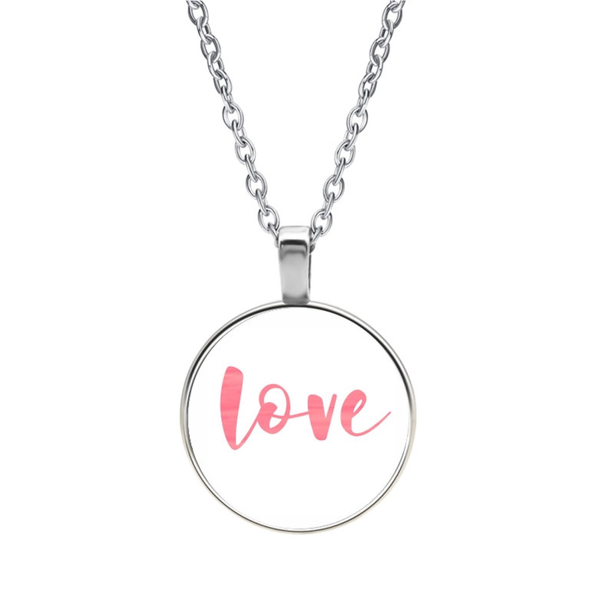 Ketting Glas - Love