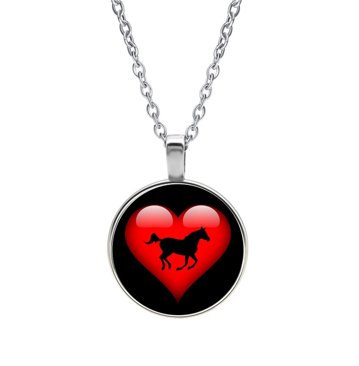 Ketting Glas - Paard
