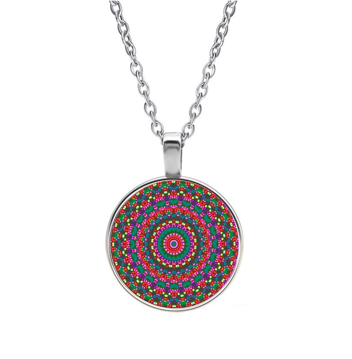 Ketting Glas - Mandala