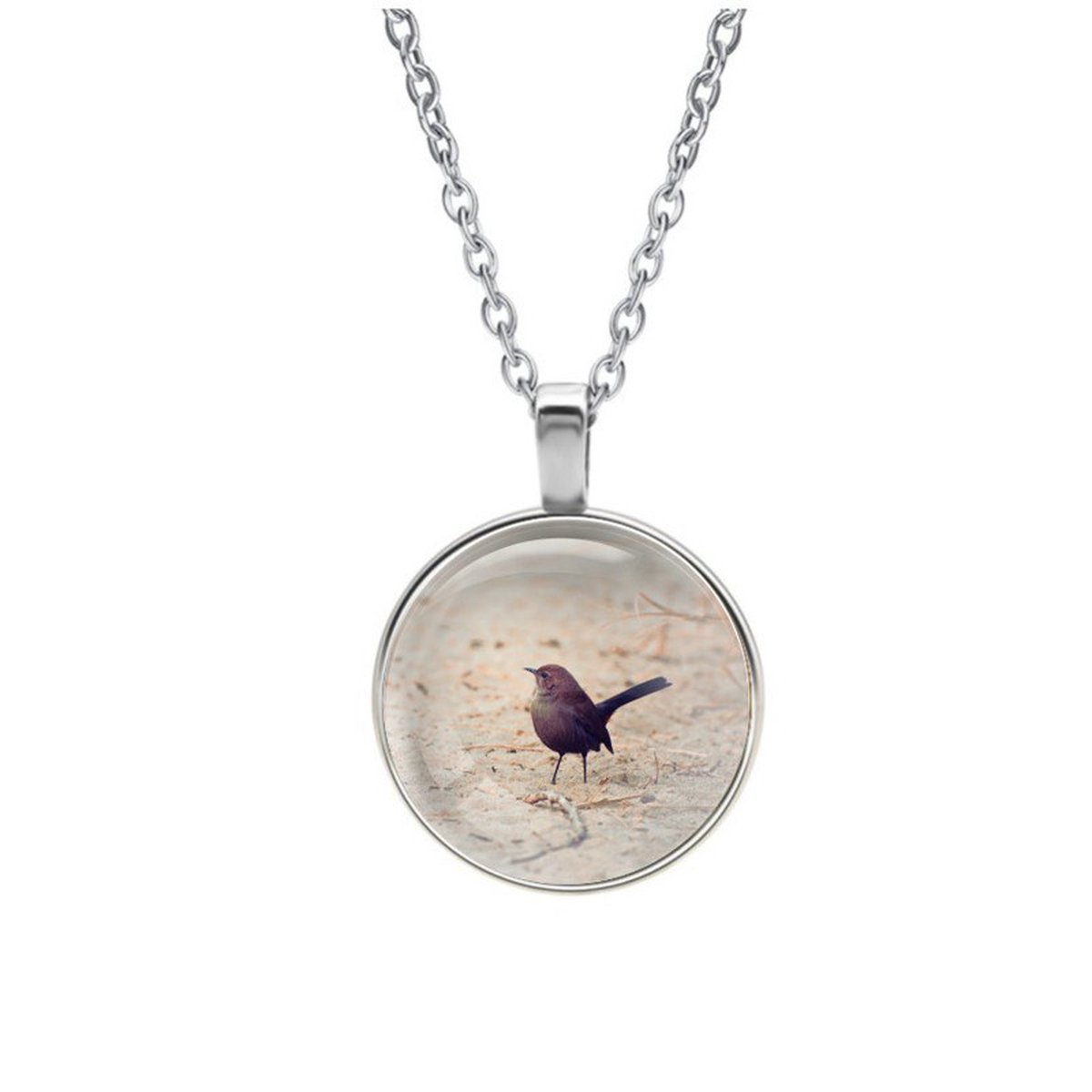 Ketting Glas - Vogel