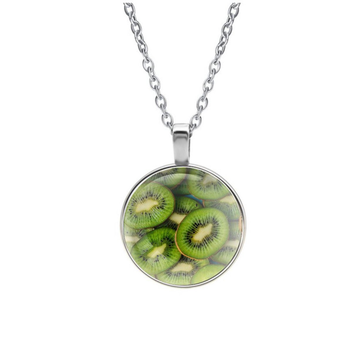 Ketting Glas - Kiwis