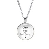 Collier Glas - Grandma Du Bist Der Beste