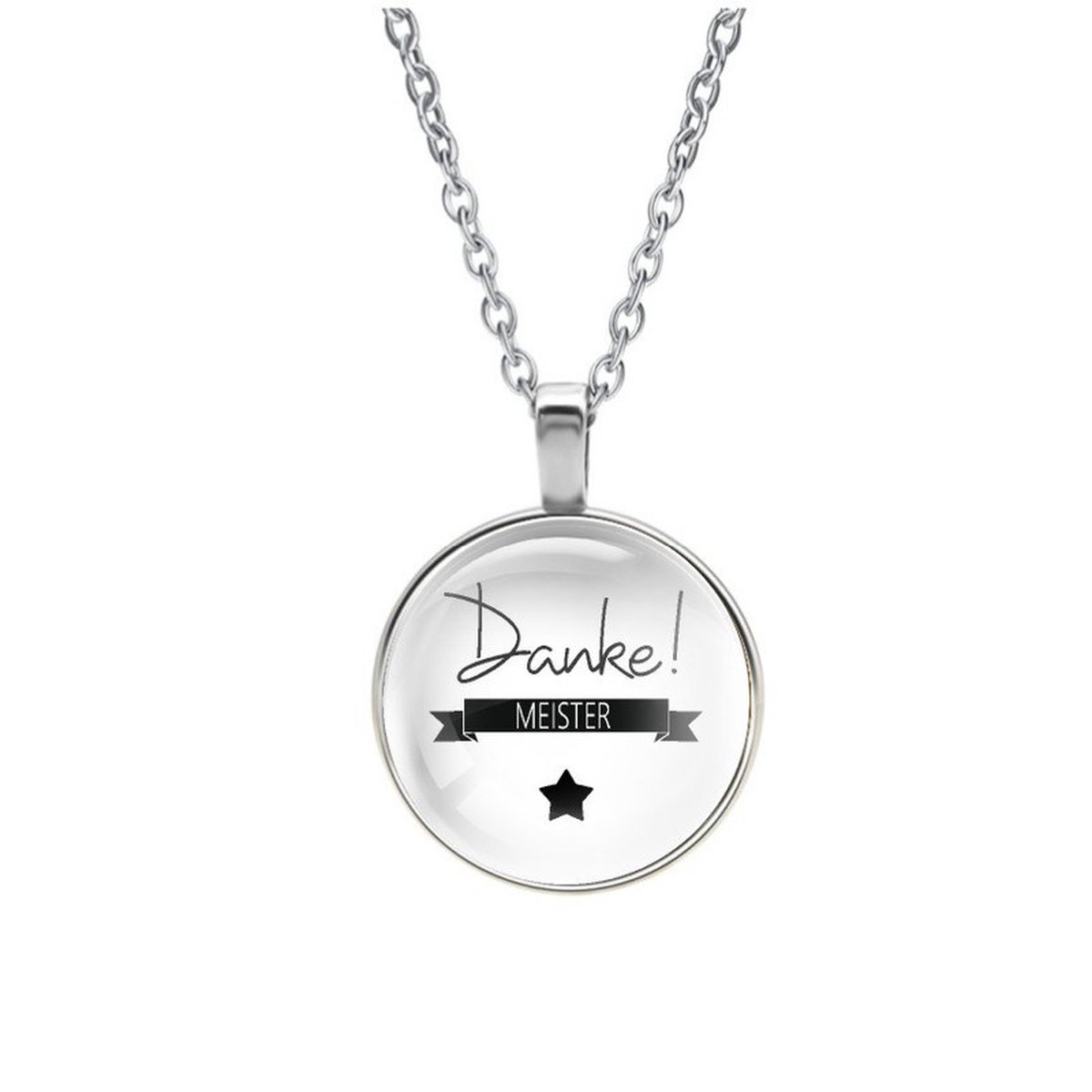 Ketting Glas - Danke Meister