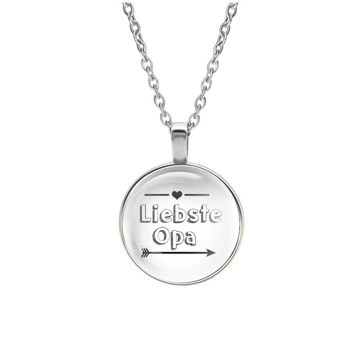 Ketting Glas - Liebste Opa