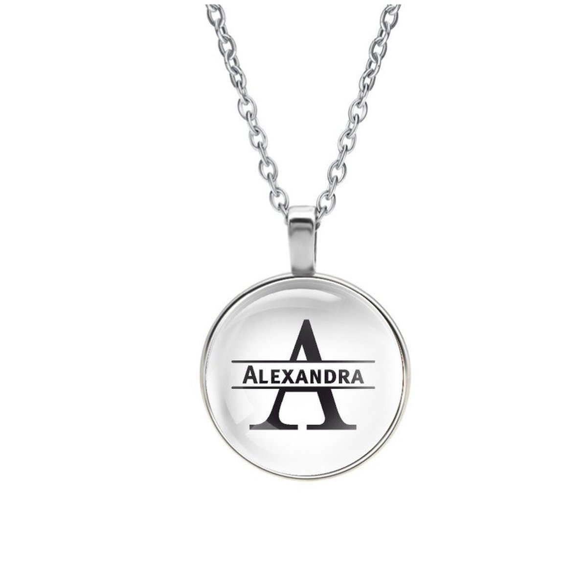 Ketting Glas - Alexandra