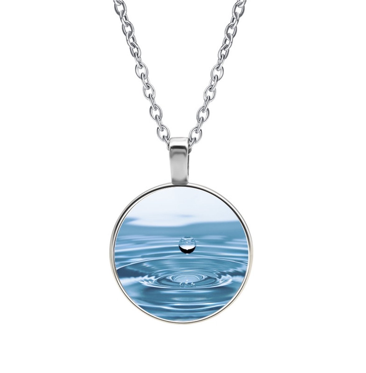 Ketting Glas - Water