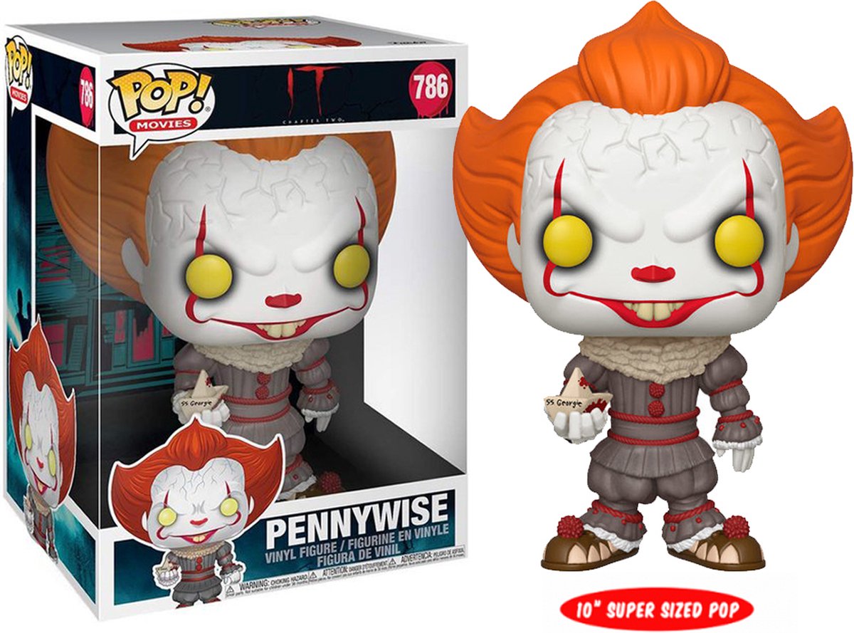 Pop! Movies: It Chapter Two - Pennywise With Boat 10 Inch FUNKO | bol.com