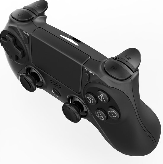 Pro Draadloze Controller V2 - Geschikt voor PS4 en PS3 - Draadloos - Zwart  - Haptic... | bol.com