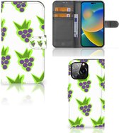 Telefoonhoesje met foto iPhone 14 Pro Max GSM Cover Cadeau ideeen Druiven