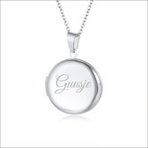 Fotohanger Met Ketting En Naam Gravering - Guusje