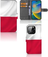Smartphone Hoesje iPhone 14 Pro Bookcase Polen