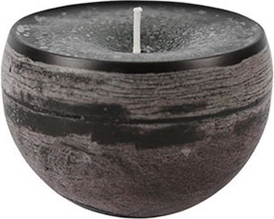 Bougies Flottantes Noires - Lot De 8 Sans Parfum - Brûlée 3h - Fabriqué En Allemagne (2,6x4,2 Cm)