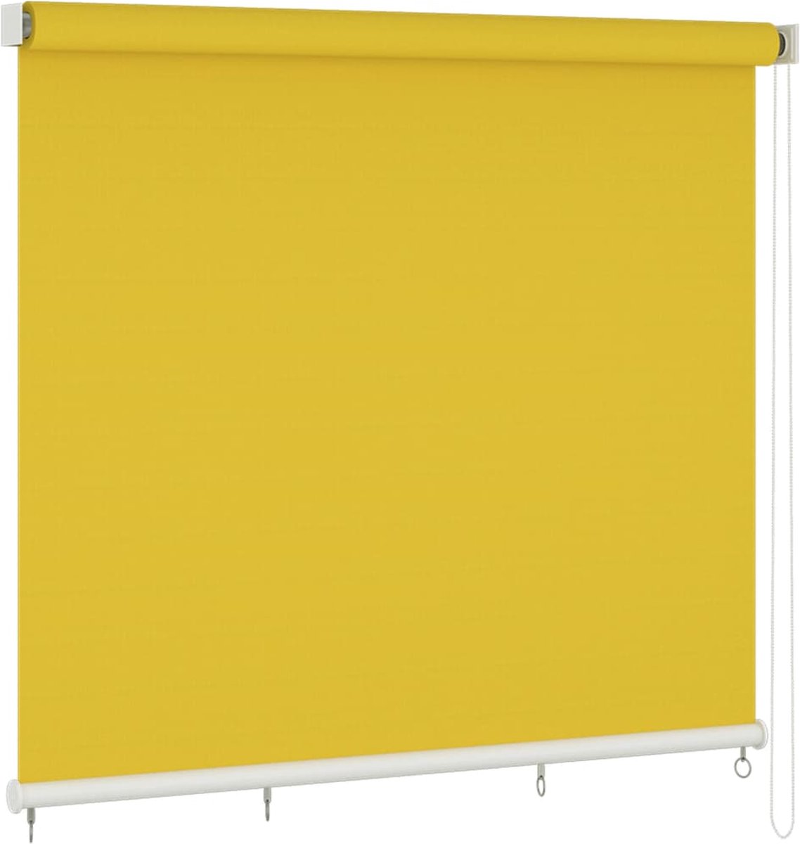 Decoways - Rolgordijn voor buiten 300x140 cm geel