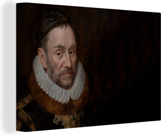 Peinture sur toile - Guillaume Ier, Prince d' Oranje - Tableau - Maîtres anciens - Art - 90x60 cm - Décoration de chambre - Chambre