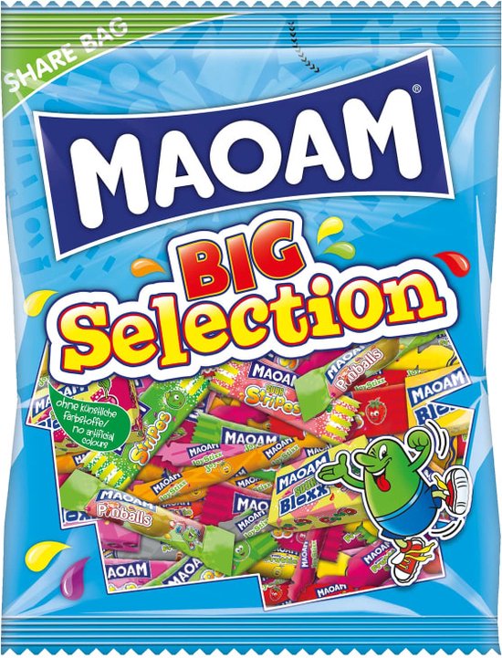 Maoam- BIG sélection- Handout Bag- 550 gr- Friandise- Anniversaire
