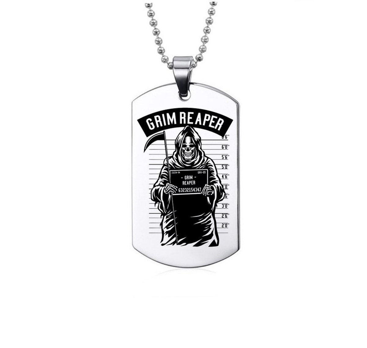 Ketting RVS - Grim Reaper