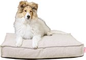 Snoozle Orthopedische Hondenmand - Zacht en Luxe Hondenkussen - Hondenbed - Wasbaar - Hondenmanden - 120 x 90 cm - Beige