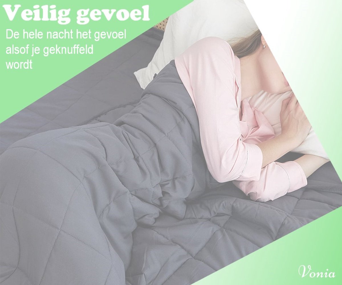 Verzwaringsdeken 7 kg van Slaapcity® - Slaap Nodig