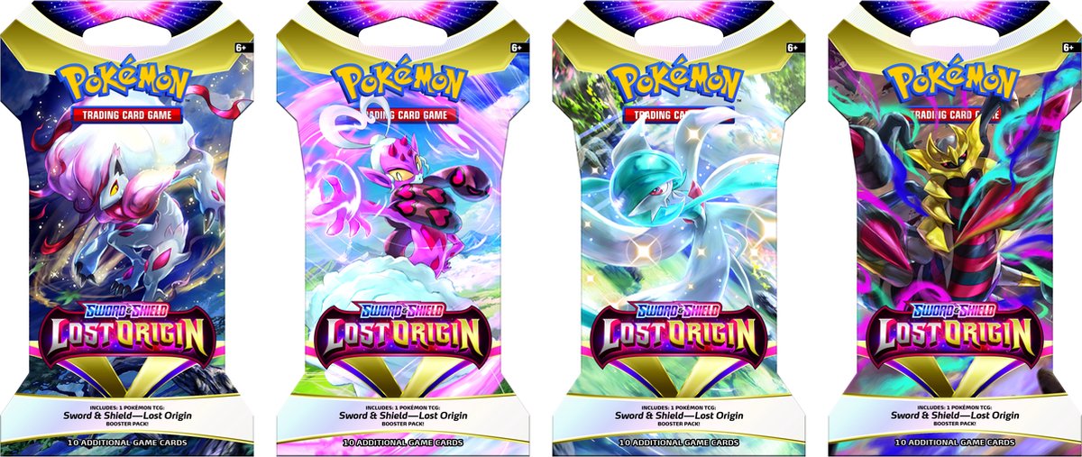 Pokemon Sword & Shield Lost Origin Sleeved Booster