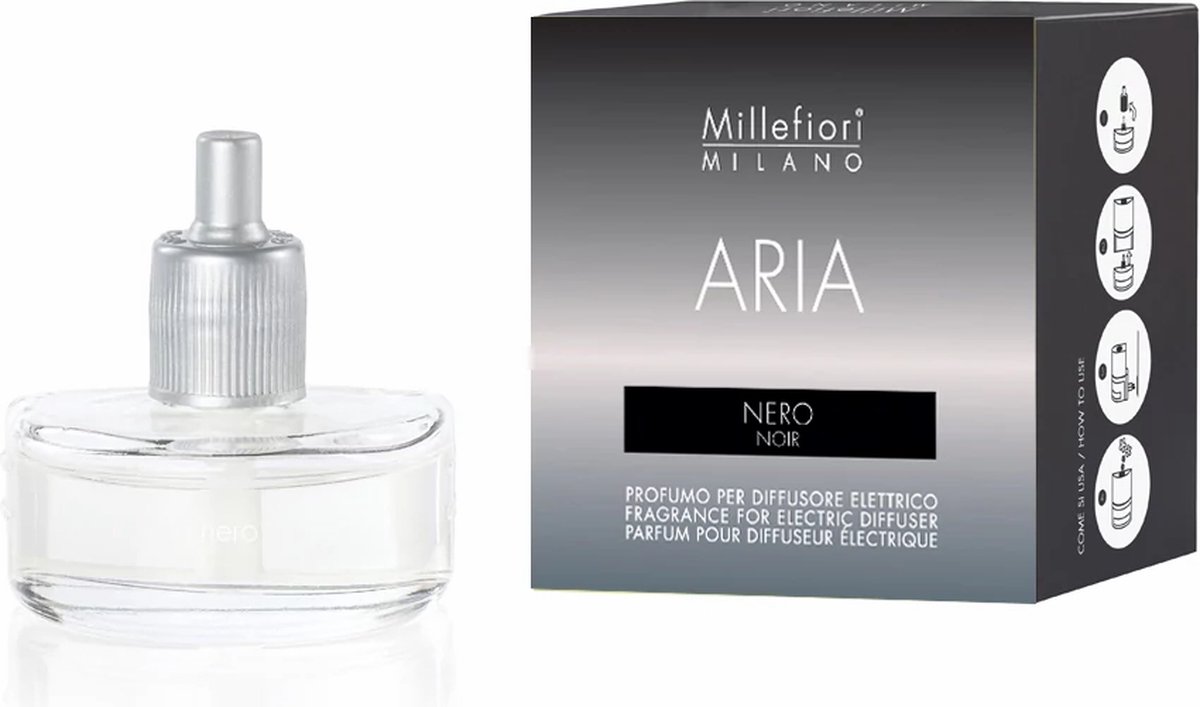 Millefiori Refill for Electric Diffuser Aria Nero
