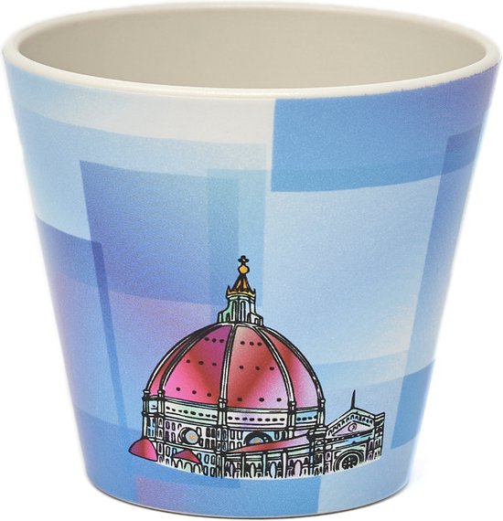 Quy Cup - 90ml Ecologische Reis Beker - Espressobeker City Collection “Firenze”