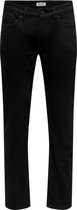 Only & Sons Jeans Onsweft Reg Black  2956 Jeans Noos 22022956 Black Denim Mannen Maat - W28 X L30