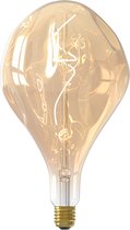 Bol.com Calex Organic EVO XXL Goud - E27 LED Lamp - Filament Lichtbron Dimbaar - 6W - Warm Wit Licht aanbieding