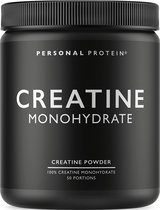 Personal Protein® – Creatine Monohydraat / Creatine poeder / Creatine Monohydrate Powder – 250 gram (50 porties)