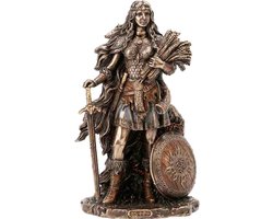 Sif Noorse Godin van het Land en de Aarde beeld - Veronese Design - (hxbxd) ca. 22cm x 12cm x 9,5cm