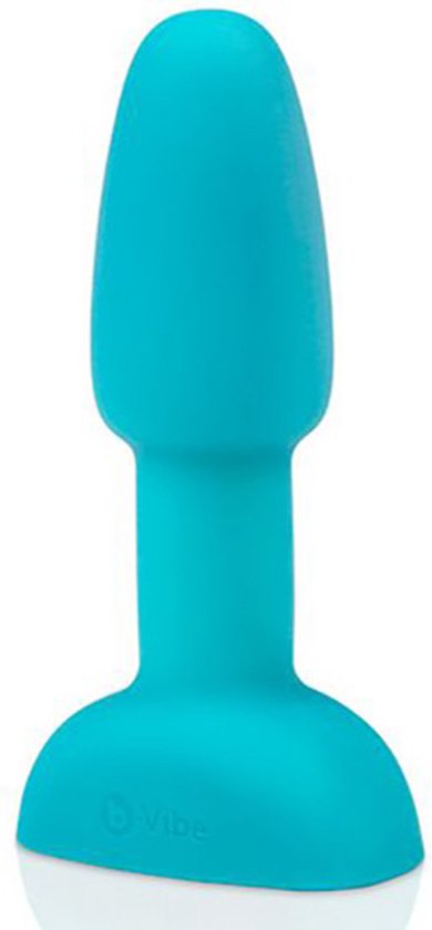 B-Vibe - Rimming Petite Remote Control Plug Blauw