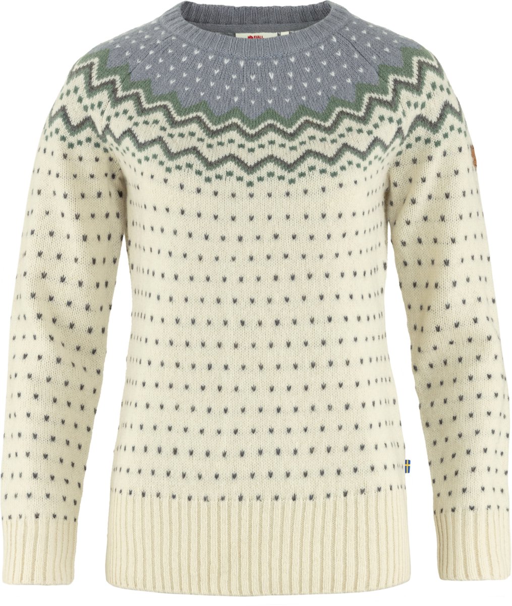 Fjallraven Ovik Knit Sweater Women Outdoortrui Dames Grijs