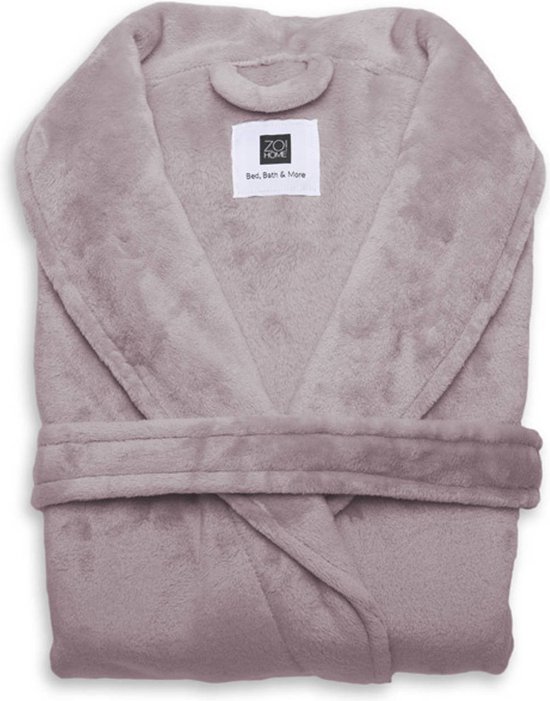 Heerlijk Zachte Badjas Fleece Roze | Maat XL |  Comfortabel En Soepel  |  Goede Pasvorm