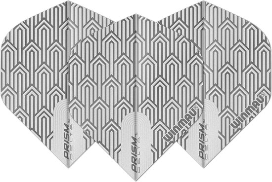Prism Delta White - Dart Flights van Merkloos — afbeelding 2