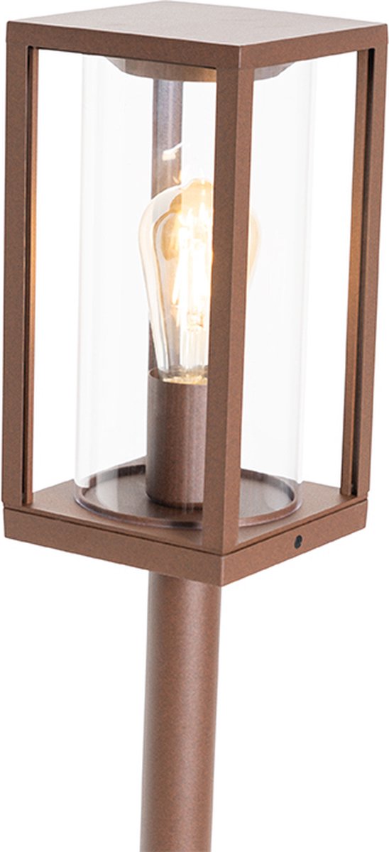 QAZQA charlois Lampe d'extérieur sur pied industrielle Lampadaire d