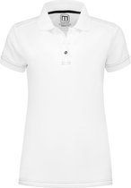 Macseis Polo Signature Powerdry dames wit/grijs maat  XL