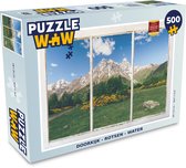 Puzzle See Through - Rochers - Fleurs - Puzzle - Puzzle 500 pièces
