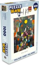 Puzzel Paul Klee - Kunst - Full moon - Legpuzzel - Puzzel 1000 stukjes volwassenen
