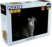 Puzzle Chat qui bâille - Puzzle - Puzzle 500 pièces