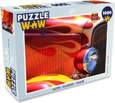 Puzzel Auto - Classic - Vuur - Legpuzzel - Puzzel 1000 stukjes volwassenen
