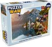 Puzzel Stad bij een meer in Oostenrijk - Legpuzzel - Puzzel 1000 stukjes volwassenen