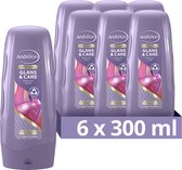 Andrélon Conditoner Shine & Care - 6 x 300 ml - Voordeelverpakking