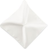 We Love Ties - Pochet zijde wit