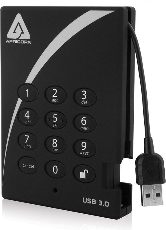 Foto: Apricorn padlock 1tb usb 3 0