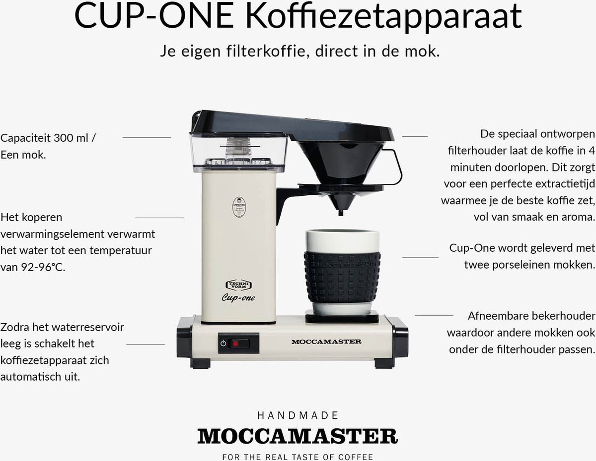 Cafetière Moccamaster KBGT - Cafetières filtres et manuelles - Café Barista