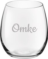 Gegraveerde Drinkglas 39cl Omke