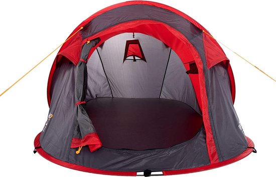 Tente COSTWAY pour 2 personnes, tente de camping ultralégère avec housse de pluie