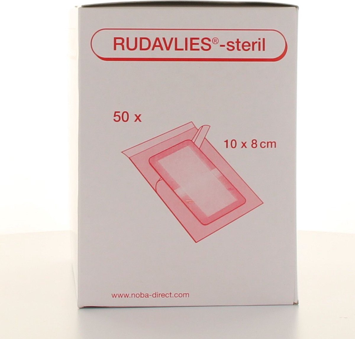 Goedkoopste Noba Wondpleister - Eilandpleister - Rudavlies Wit 10 x 8cm - 50 stuks